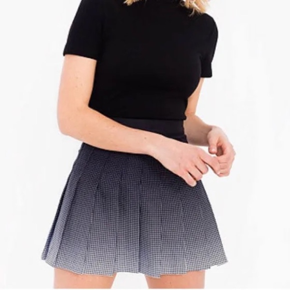 American Apparel Ombre Tennis Skirt